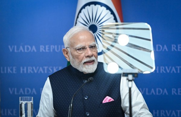 Narendra Modi i Andrej Plenković