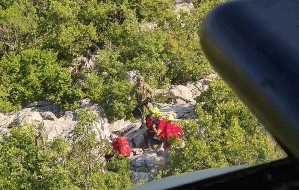 HGSS-ova akcija spašavanja na Biokovu