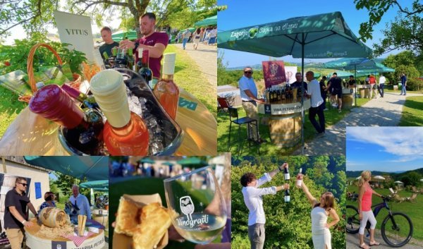 Vinska suza za zagorske brege: Na biciklu od finih štrukli i vina do zelene plaže