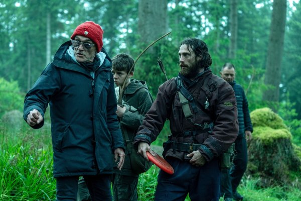 Danny Boyle na setu filma '28 godina kasnije'