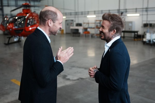 Princ William i David Beckham