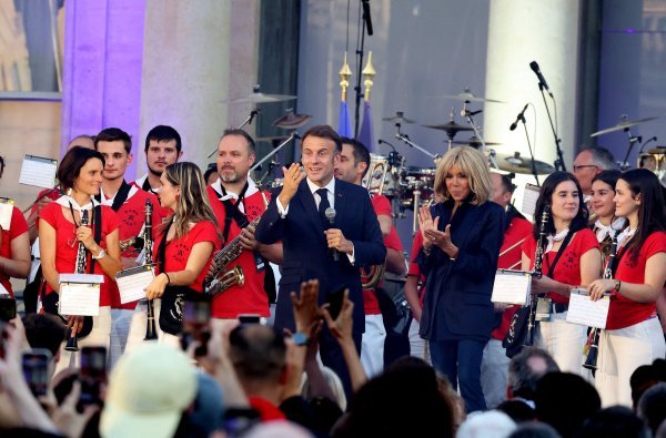 Brigitte i Emmanuel Macron