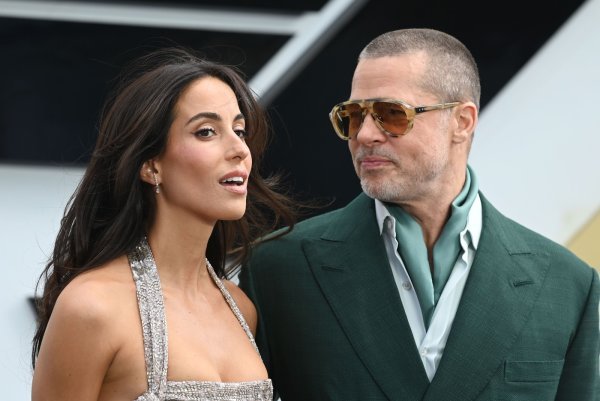 Ines de Ramon i Brad Pitt