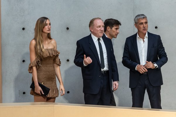 Mathilde Pinault i Francois-Henri Pinault