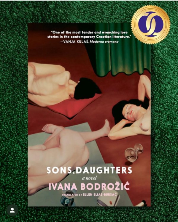 Naslovnica nagrađenog engleskog prijevoda romana, objavljenog u izdanju uglednog nakladnika Seven Stories Press UK