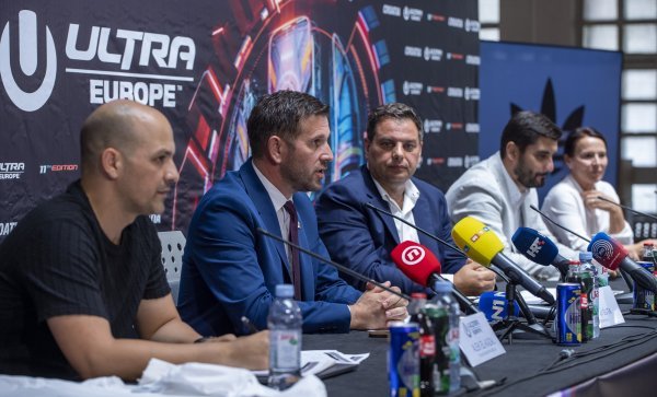 Konferencija za medije festivala Ultra Europe