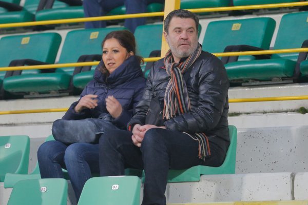 Alen Vitasović sa prvom suprugom Sandrom 