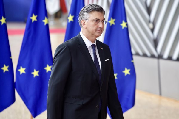 Andrej Plenković u Bruxellesu