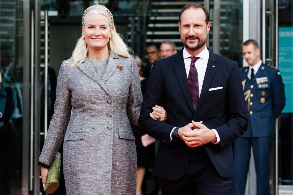 princ Haakon i princeza Mette-Marit