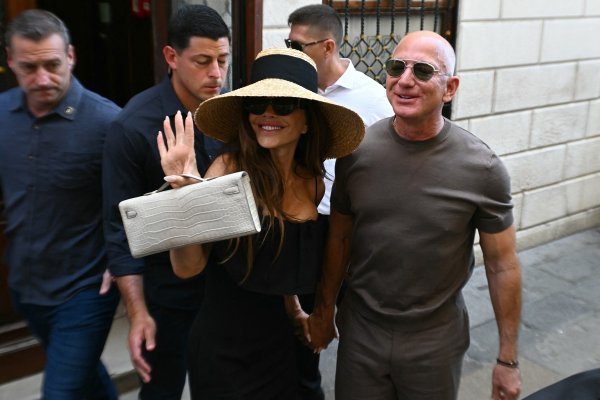 Lauren Sanchez i Jeff Bezos