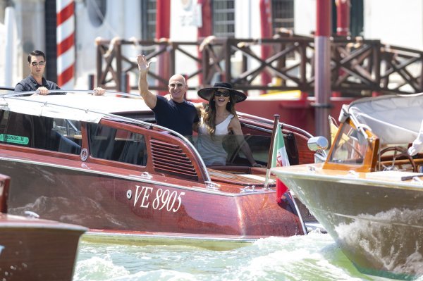 Lauren Sanchez i Jeff Bezos