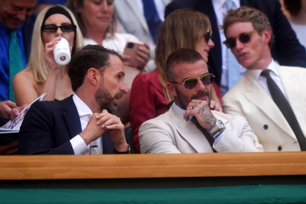 David Beckham i Gareth Southgate