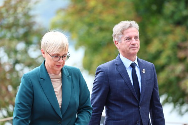 Nataša Pirc Musar i Robert Golob