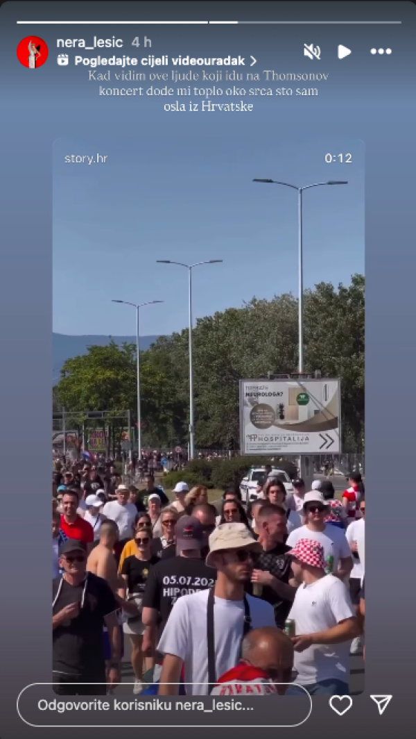Objava Nere Lesić