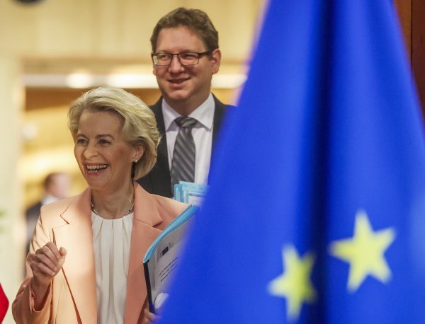 Ursula von der Leyen i Björn Seibert