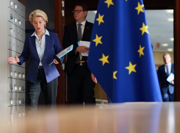 Ursula von der Leyen i Björn Seibert