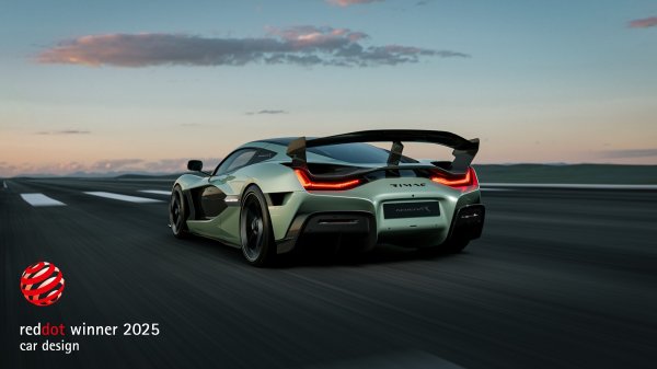 Rimac Nevera R osvojila prestižnu Red Dot nagradu za dizajn