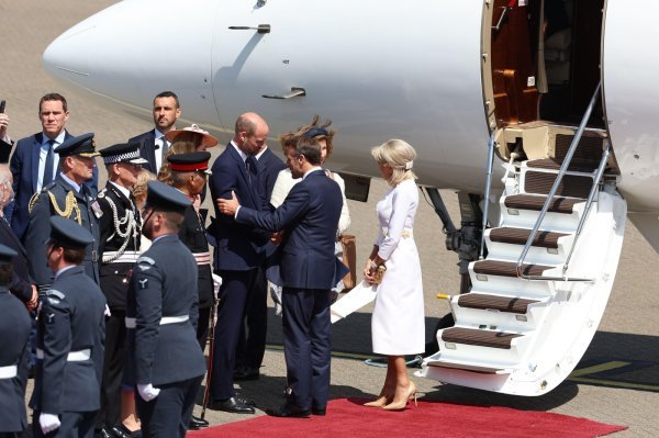 Emmanuel i Brigitte Macron