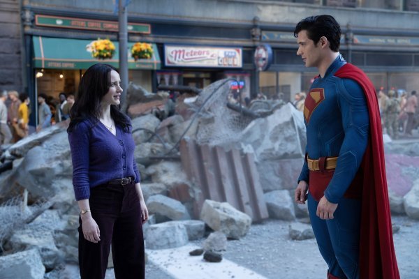 Scena iz filma 'Superman' (2025)