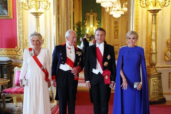 Kraljica Camilla i Brigitte Macron