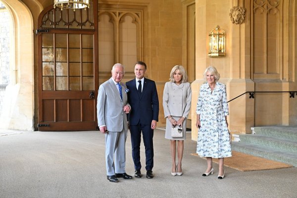 Brigitte Macron i kraljica Camilla
