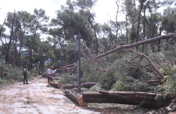 Posljedice velikog nevremena u Splitu