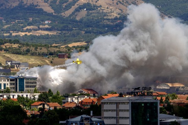 Šumski požari u Sjevernoj Makedoniji