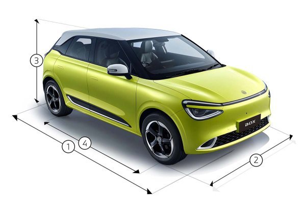 Dongfeng Box - dimenzije