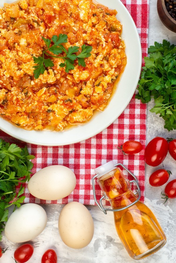 Omlet s rajčicama