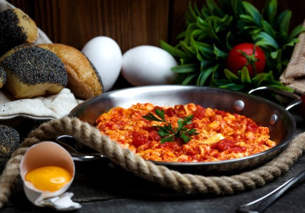 Omlet s rajčicama
