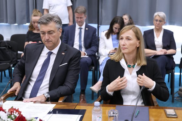 Nataša Mikuš Žigman i Andrej Plenković na Odboru za regionalni razvoj