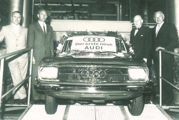 Prvi Audi nakon Drugog svjetskog rata sišao je s proizvodne trake 13. kolovoza 1965. godine