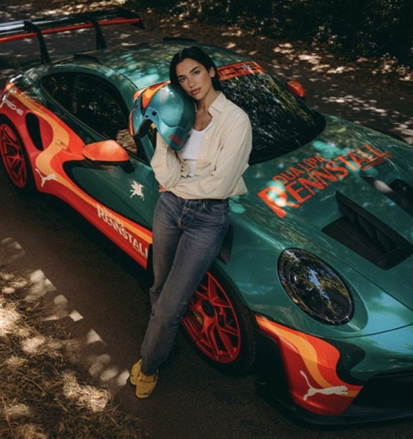 Dua Lipa i Porsche