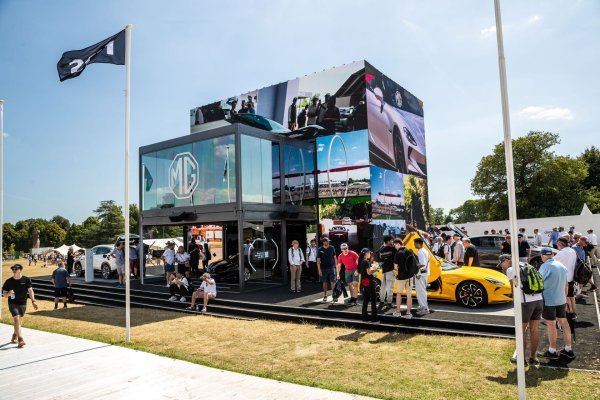 MG-ov izložbeni prostor na Goodwoodu 2025