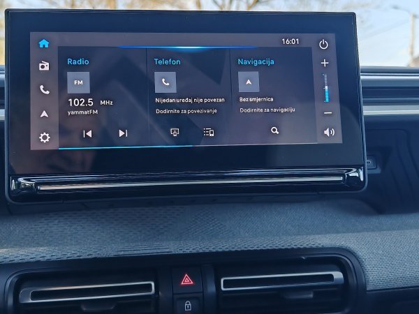 Citroën ë-C3 MAX električni motor 113 KS
