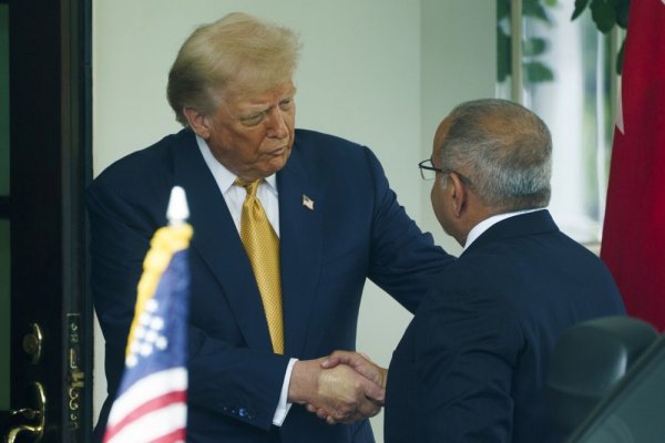 Fotografi su uhvatili pokušaj prikrivanja mrlje na Trumpovoj ruci