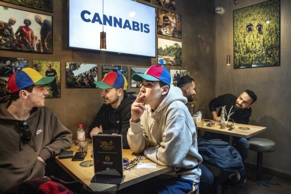 Coffee shop u Amsterdamu