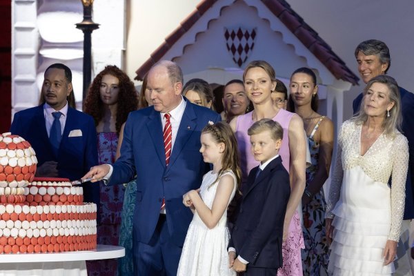 Princ Albert, prince Jacques i princeze Gabriella, Charlene i Caroline