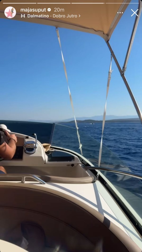 Isječak sa storija Maje Šuput