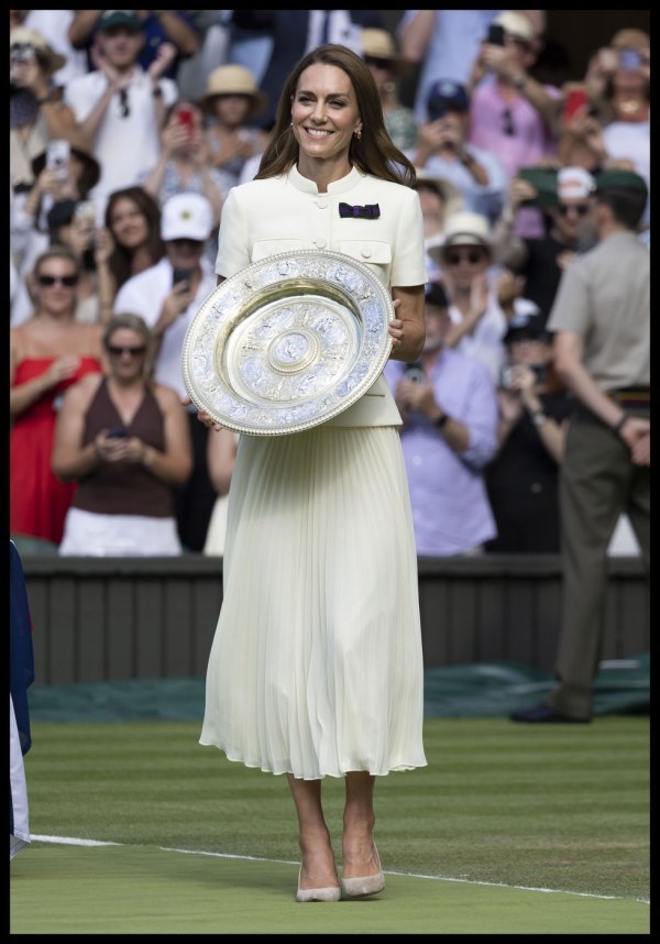 Kate Middleton na Wimbledonu