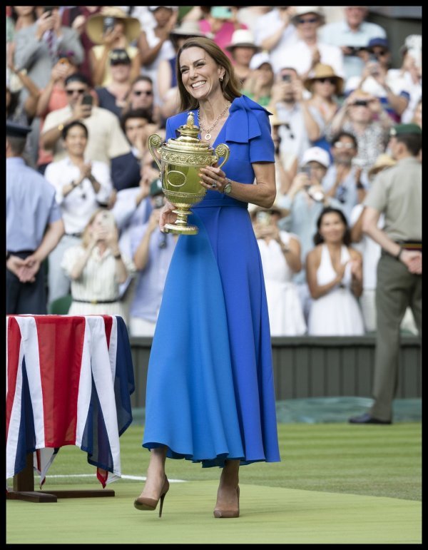 Kate Middleton na Wimbledonu