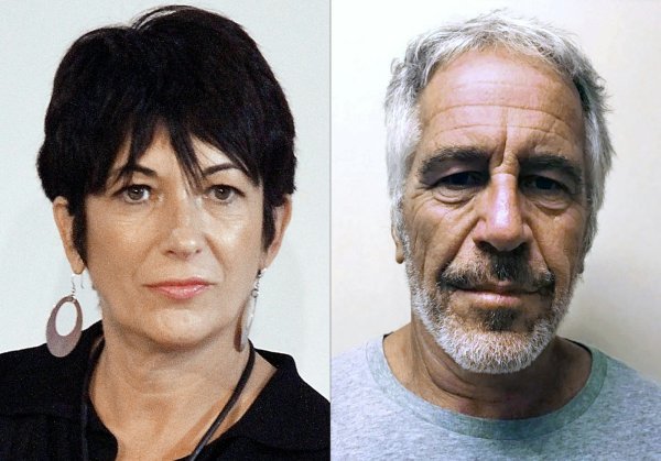 Ghislaine Maxwell i Jeffery Epstein
