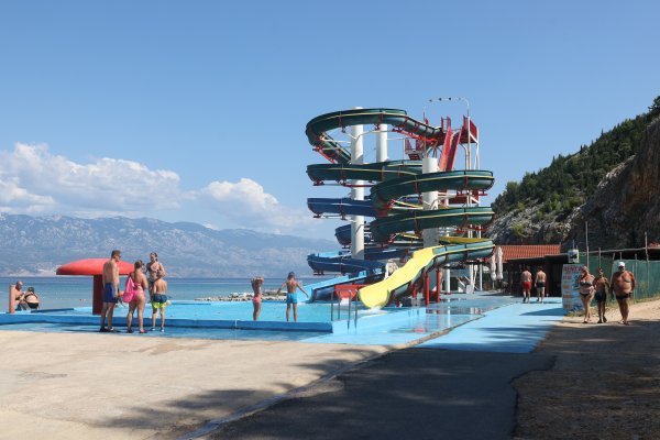 Tobogani u mjestu Lopar na otoku Rabu, mjesto gdje je poginula djevojčica