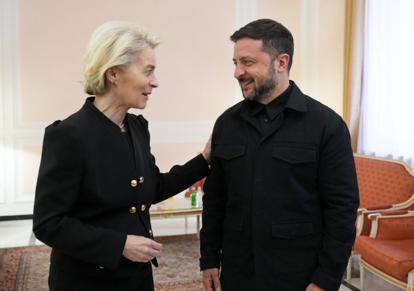 Ursula von der Leyen i Volodimir Zelenski