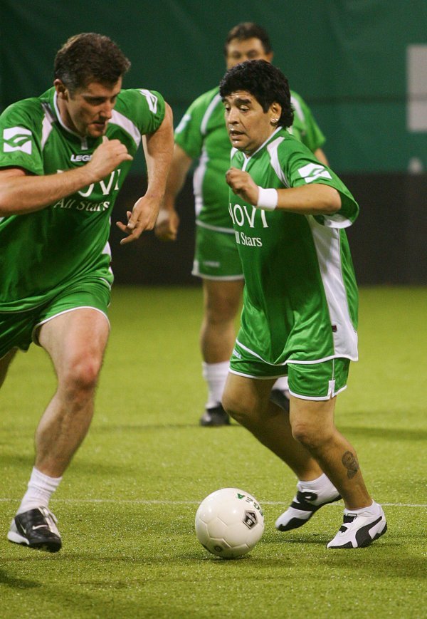 Davor Šuker i Diego Maradona