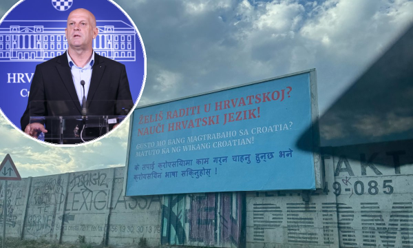 DP odgovorio na naš upit o višejezičnim plakatima po Zagrebu: 'Da, mi smo ih postavili'