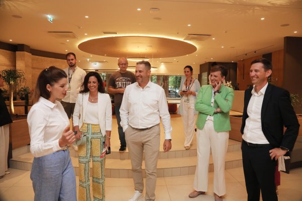 Tracey Allison Glavina i Tonči Glavina na otvorenju hotela