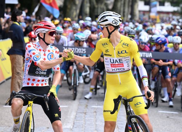 Jonas Vingegaard i Tadej Pogačar