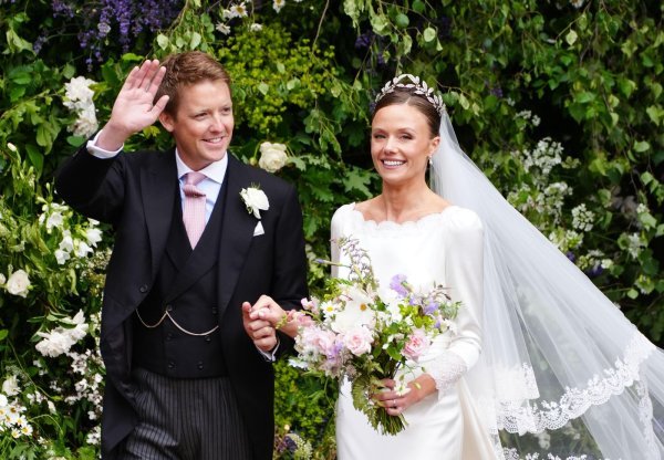 Hugh Grosvenor i Olivia Henson