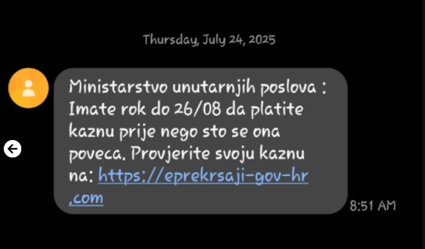 Lažni SMS